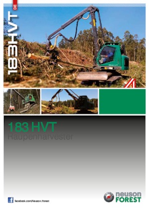 Utilaje de recoltat bușteni Neuson Forest 183HVT