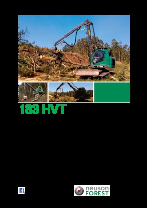 Utilaje de recoltat bușteni Neuson Forest 183HVT