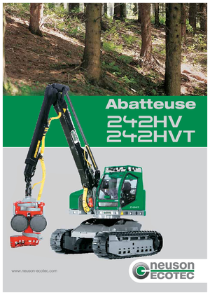 Utilaje de recoltat bușteni MHT 242 HVT