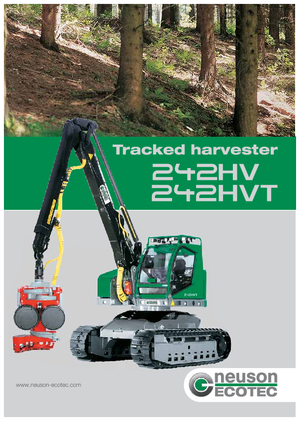 Utilaje de recoltat bușteni MHT 242 HVT