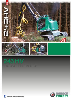 Utilaje de recoltat bușteni Neuson Forest 243HV
