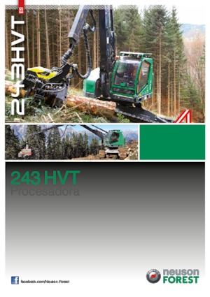 Utilaje de recoltat bușteni Neuson Forest 243HVT