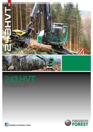 Utilaje de recoltat bușteni Neuson Forest 243HVT