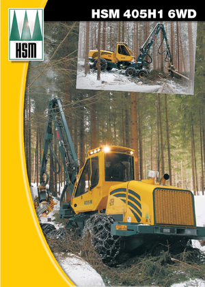 Utilaje de recoltat bușteni HSM 405 H1 6WD