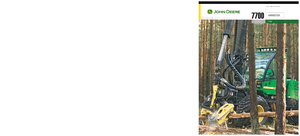 Utilaje de recoltat bușteni John Deere 770 D