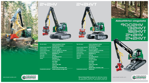 Utilaje de recoltat bușteni Neuson-Ecotec 242 HV