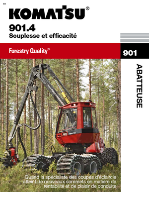Utilaje de recoltat bușteni Komatsu 901.4