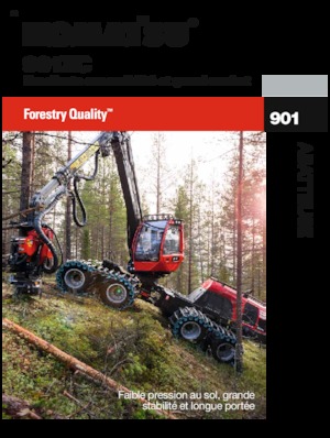 Utilaje de recoltat bușteni Komatsu 901XC
