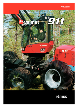 Utilaje de recoltat bușteni Valmet 911.1