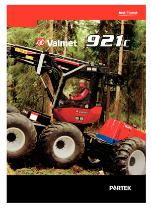 Utilaje de recoltat bușteni Valmet 921 C