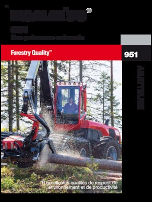 Utilaje de recoltat bușteni Komatsu 951