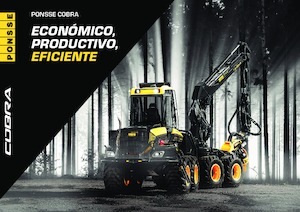 Utilaje de recoltat bușteni Ponsse Cobra