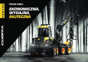 Utilaje de recoltat bușteni Ponsse Cobra