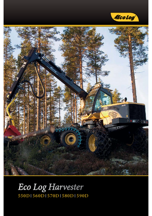 Utilaje de recoltat bușteni EcoLog EcoLog 590 D