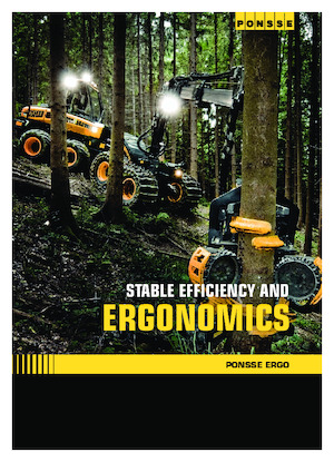 Utilaje de recoltat bușteni Ponsse Ergo