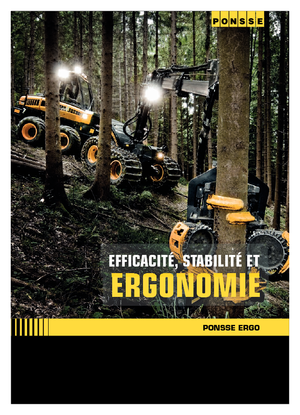 Utilaje de recoltat bușteni Ponsse Ergo