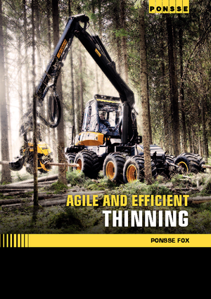 Utilaje de recoltat bușteni Ponsse Fox