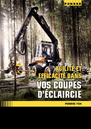 Utilaje de recoltat bușteni Ponsse Fox