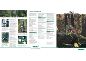 Utilaje de recoltat bușteni Gremo HPV R