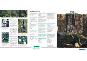 Utilaje de recoltat bușteni Gremo HPV R