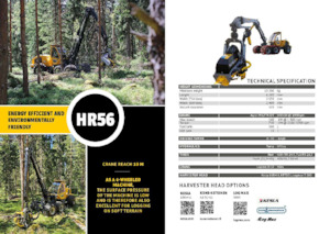 Utilaje de recoltat bușteni Sampo Rosenlew HR56