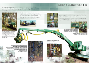 Utilaje de recoltat bușteni Impex Königstiger T 30 Gigant