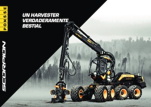 Utilaje de recoltat bușteni Ponsse Scorpion