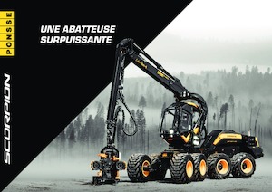 Utilaje de recoltat bușteni Ponsse Scorpion