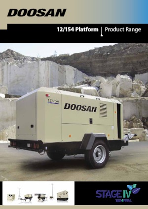 Compresoare de aer portabile - diesel, electrice, pe benzină Doosan 14/144 