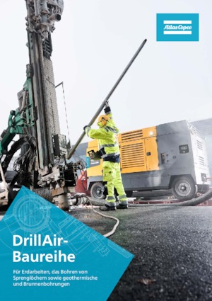 Compresoare de aer staționare - diesel, electrice, pe benzină Atlas Copco DrillAir V28