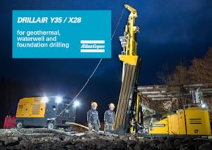 Compresoare de aer staționare - diesel, electrice, pe benzină Atlas Copco DrillAir Y35