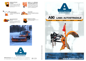 Pluguri de zăpadă pentru autostradă Assaloni A 90.40*
