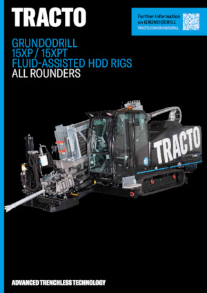 Foreză orizontală dirijată TRACTO-Technik Grundodrill 15 XP