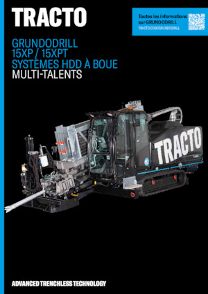 Foreză orizontală dirijată TRACTO-Technik Grundodrill 15 XP