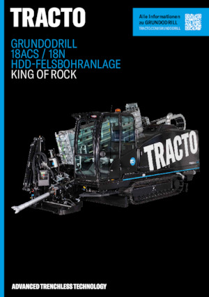 Foreză orizontală dirijată TRACTO-Technik Grundodrill 18 ACS