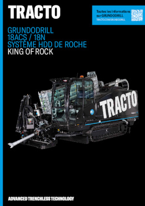 Foreză orizontală dirijată TRACTO-Technik Grundodrill 18 ACS