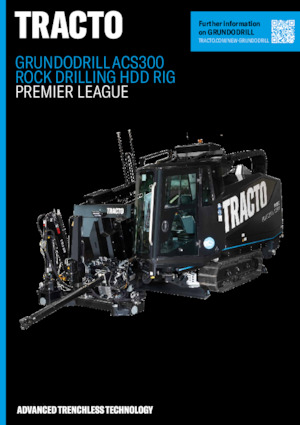 Foreză orizontală dirijată TRACTO-Technik Grundodrill ACS 300