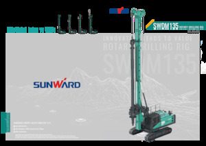 Foreză orizontală dirijată Sunward SWDM135