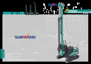 Foreză orizontală dirijată Sunward SWDM85