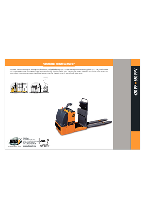 Order pickers (preparatoare de comenzi) OMG 620 PFV