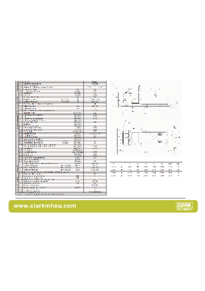 Order pickers (preparatoare de comenzi) Clark COP 20 ac