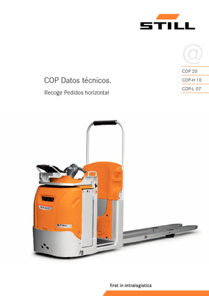 Order pickers (preparatoare de comenzi) Still COP 20