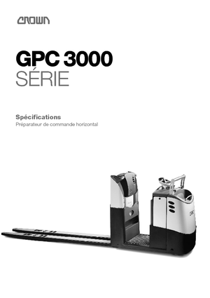 Order pickers (preparatoare de comenzi) Crown GPC 3020-2.0
