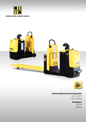 Order pickers (preparatoare de comenzi) Hyster LO2.0 