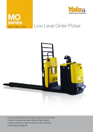 Order pickers (preparatoare de comenzi) Yale MO20P