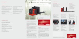 Order pickers (preparatoare de comenzi) Linde N20VLI