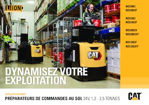 Order pickers (preparatoare de comenzi) Caterpillar NO20N2X