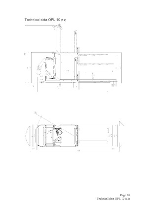 Order pickers (preparatoare de comenzi) Actil Warehouse Trucks OPL 10 1.2