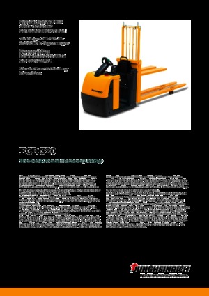 Order pickers (preparatoare de comenzi) Jungheinrich ECD 320