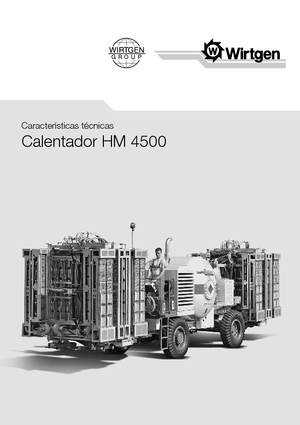Reciclatoare rutiere la cald Wirtgen HM 4500